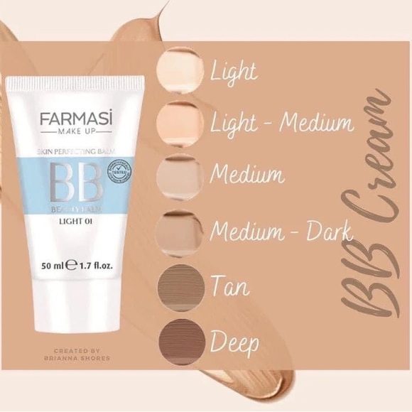 3/$30 NEW Farmasi BB Cream | 04 | Medium to Dark - Picture 3 of 3